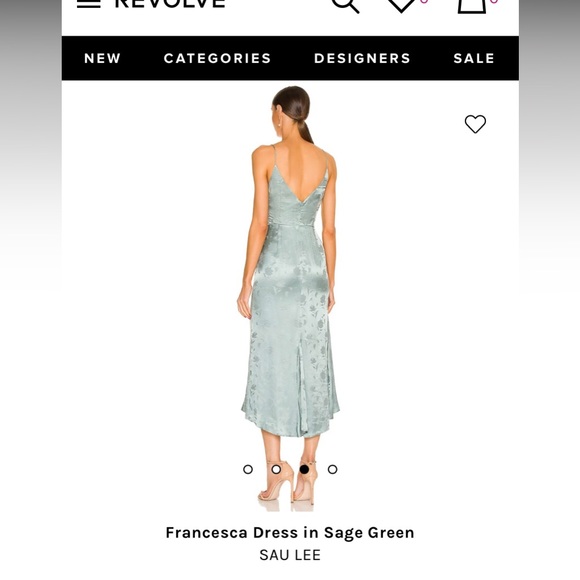 Sau Lee Francesca Dress - Size 4 - Picture 3 of 6